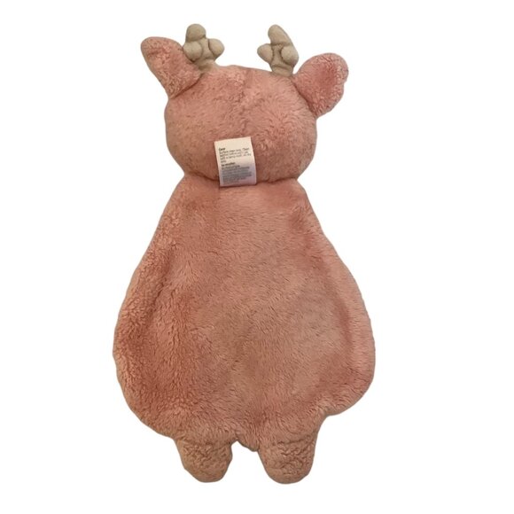 Itzy Ritzy Plush Reindeer Baby Infant Teether Lovey Textured Soft Fleece 10" - Picture 6 of 6